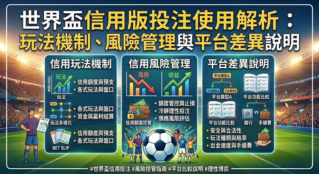 世界盃信用版投注使用解析