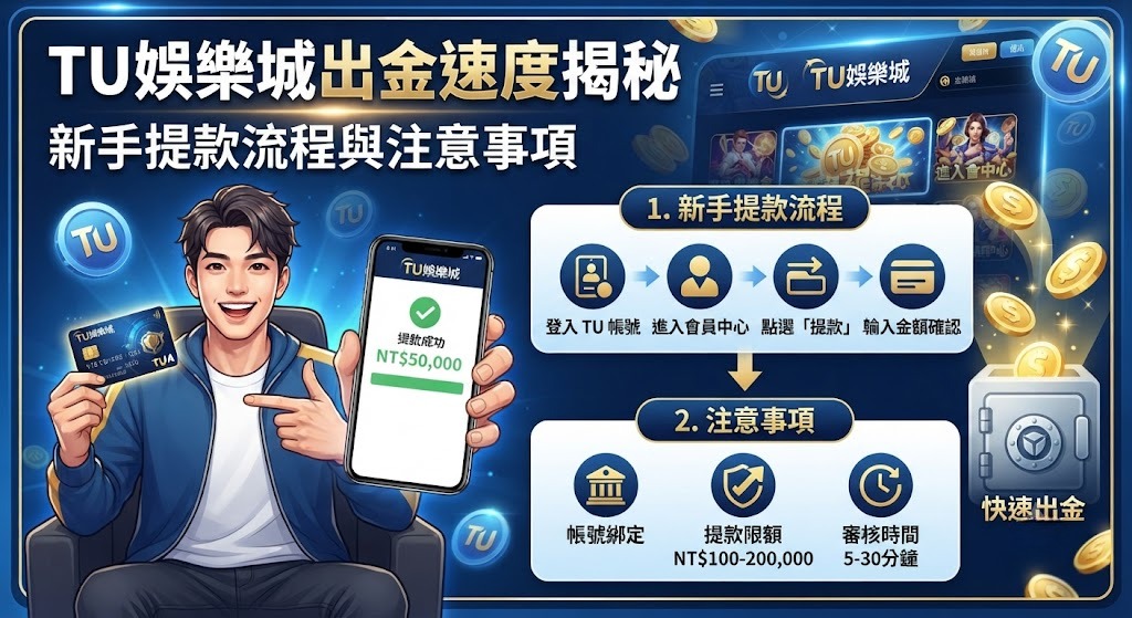新手提款流程與注意事項 新手提款流程與注意事項