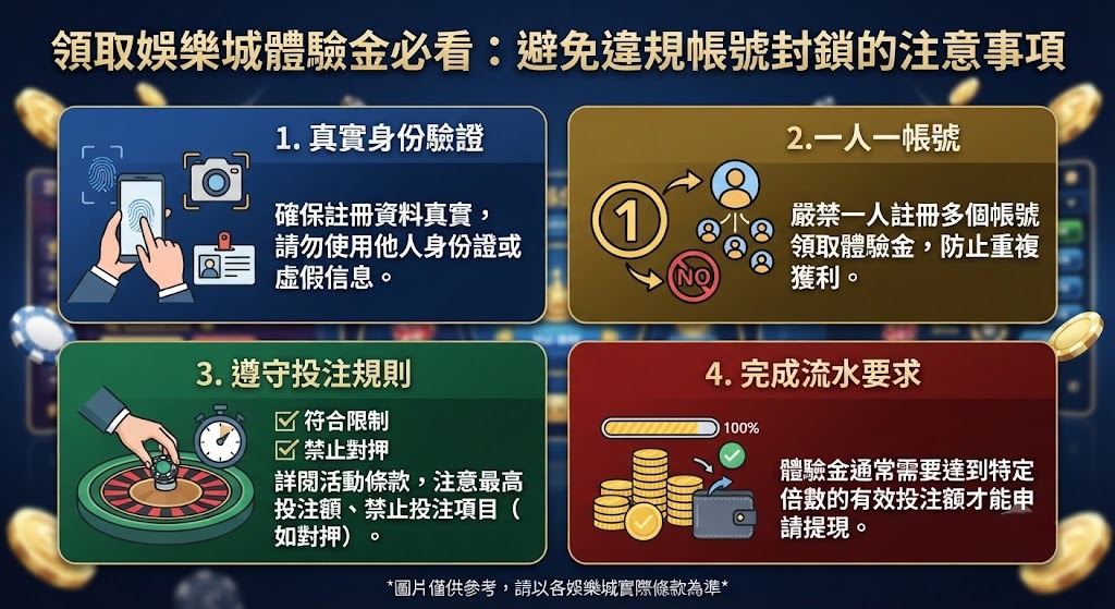 立即查看體驗金規避指南,遠離帳號封鎖風險 立即查看體驗金規避指南,遠離帳號封鎖風險