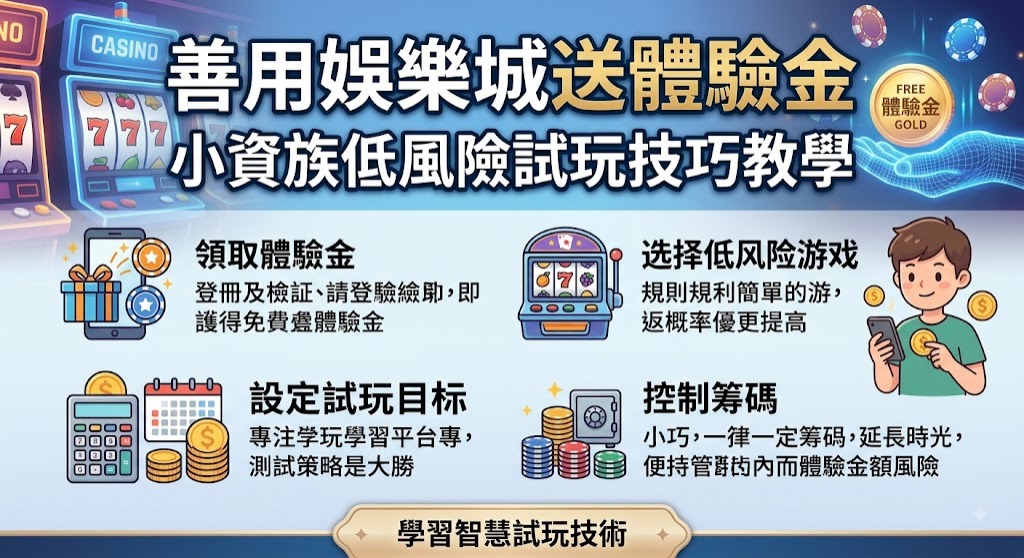 放大你的娛樂本金!點擊解鎖體驗金放大術,新手也能輕鬆上手 放大你的娛樂本金!點擊解鎖體驗金放大術,新手也能輕鬆上手